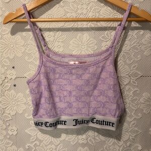 Juicy couture sleep bra in purple